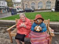 Denise Gordon - Pictures Amy Gordon who has been a fan of Paddington Bear for years, travelled to Newtonards to see him